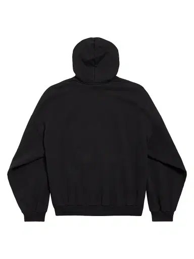 Balenciaga Men's Fit Hoodie - Black | Thumbnail 2 Balenciaga Men's Fit Hoodie - Black | Thumbnail 2