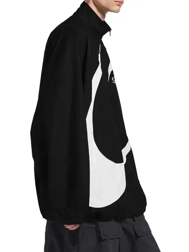 Balenciaga Men's Loop Sports Icon Tracksuit Jacket - Black | Thumbnail 3 Balenciaga Men's Loop Sports Icon Tracksuit Jacket - Black | Thumbnail 3
