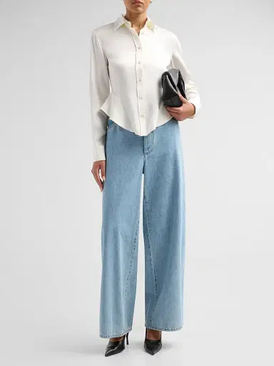 Stella McCartney Women's Basque Button-Front Shirt | Thumbnail 2 Stella McCartney Women's Basque Button-Front Shirt | Thumbnail 2
