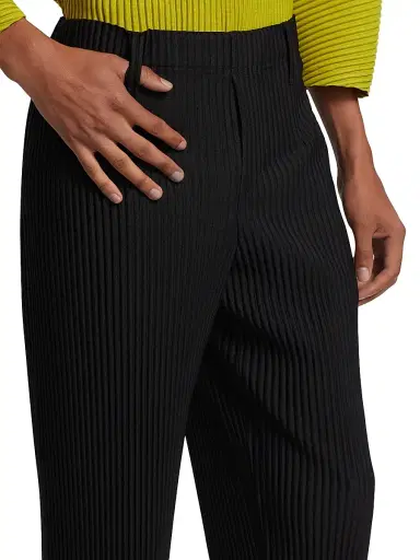 Homme Plissé Issey Miyake Men Basics Pleated Knit Pants | Thumbnail 6 Homme Plissé Issey Miyake Men Basics Pleated Knit Pants | Thumbnail 6