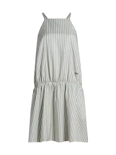 Stella McCartney Women's Silk-Wool Stripe Sleeveless Dress | Thumbnail 1 Stella McCartney Women's Silk-Wool Stripe Sleeveless Dress | Thumbnail 1