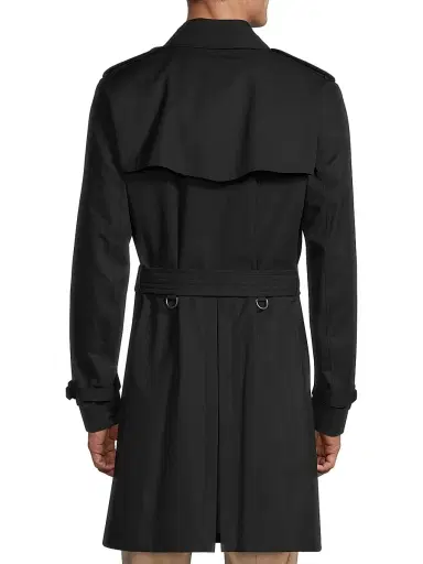 Burberry Men's Kensington Heritage Mid-Length Trench Coat | Thumbnail 5 Burberry Men's Kensington Heritage Mid-Length Trench Coat | Thumbnail 5