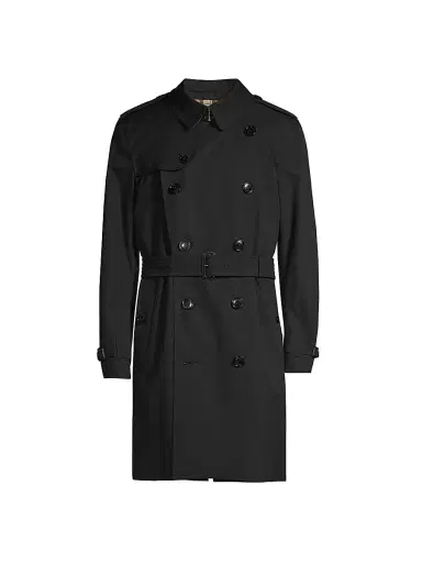 Burberry Men's Kensington Heritage Mid-Length Trench Coat | Thumbnail 1 Burberry Men's Kensington Heritage Mid-Length Trench Coat | Thumbnail 1