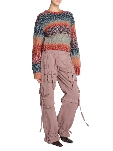 Acne Studios Women's Krusilla Pixel Gradient Sweater | Thumbnail 2 Acne Studios Women's Krusilla Pixel Gradient Sweater | Thumbnail 2
