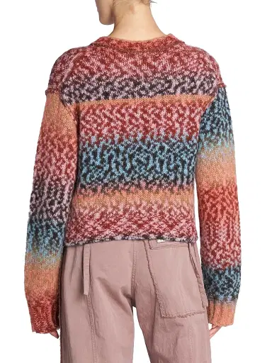 Acne Studios Women's Krusilla Pixel Gradient Sweater | Thumbnail 5 Acne Studios Women's Krusilla Pixel Gradient Sweater | Thumbnail 5