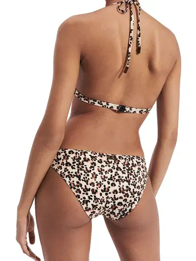 Vilebrequin Women's Turtles Leopard String Bikini Top - Paille | Thumbnail 3 Vilebrequin Women's Turtles Leopard String Bikini Top - Paille | Thumbnail 3