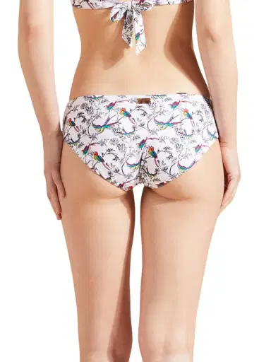 Vilebrequin Women's Rainbow Birds Bikini Bottom - Blanc | Thumbnail 4 Vilebrequin Women's Rainbow Birds Bikini Bottom - Blanc | Thumbnail 4