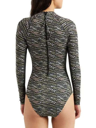 Vilebrequin Women's Pearl Long-Sleeve Rashguard - Black Noir | Thumbnail 5 Vilebrequin Women's Pearl Long-Sleeve Rashguard - Black Noir | Thumbnail 5