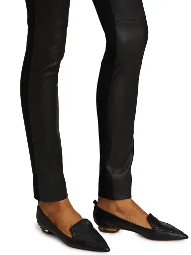 Akris punto Women's Fancy Leather Pants | Thumbnail 6 Akris punto Women's Fancy Leather Pants | Thumbnail 6