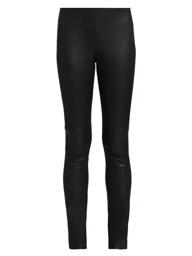 Akris punto Women's Fancy Leather Pants | Thumbnail 1 Akris punto Women's Fancy Leather Pants | Thumbnail 1