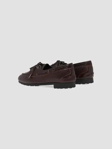 BALLY Women's Penuel Leather Derbys - Ebano - Size 5.5 | Thumbnail 3 BALLY Women's Penuel Leather Derbys - Ebano - Size 5.5 | Thumbnail 3