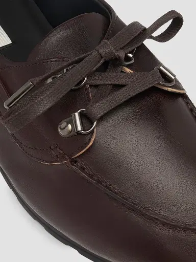 BALLY Women's Penuel Leather Derbys - Ebano - Size 5.5 | Thumbnail 5 BALLY Women's Penuel Leather Derbys - Ebano - Size 5.5 | Thumbnail 5