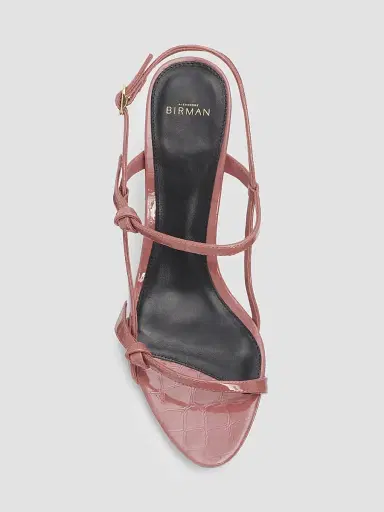 Alexandre Birman Women's Slim Clarita Cage 85MM Sandals - Clay | Thumbnail 5 Alexandre Birman Women's Slim Clarita Cage 85MM Sandals - Clay | Thumbnail 5