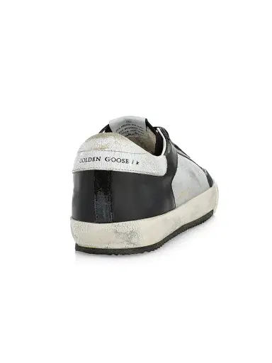 Golden Goose Men's Super Star Leather Sneakers | Thumbnail 3 Golden Goose Men's Super Star Leather Sneakers | Thumbnail 3