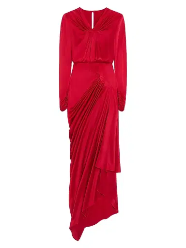 Valentino Garavani Women's Crepe Satin Gown | Thumbnail 1 Valentino Garavani Women's Crepe Satin Gown | Thumbnail 1