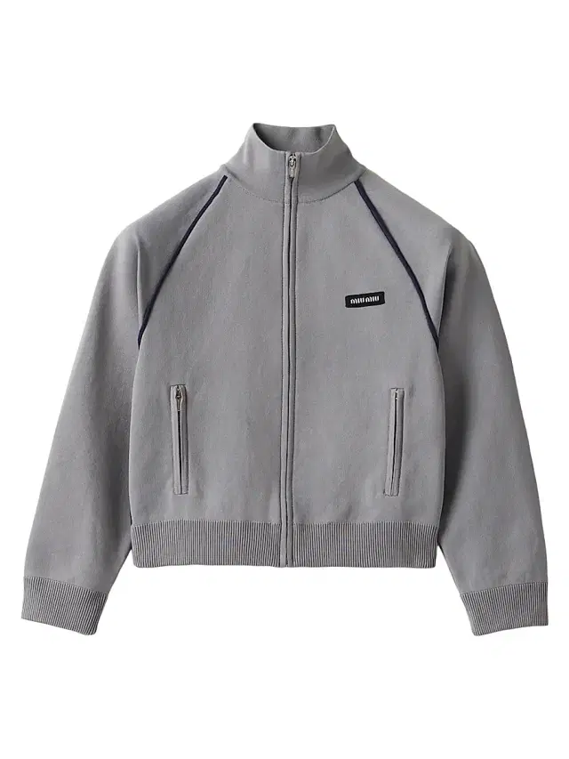 Women's Technical Yarn Zipper Cardigan - Grey Women's Technical Yarn Zipper Cardigan - Grey