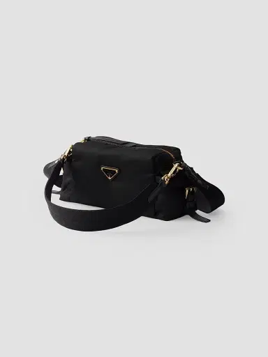 Prada Women's Explore Small Re-Nylon and Leather Shoulder Bag | Thumbnail 2 Prada Women's Explore Small Re-Nylon and Leather Shoulder Bag | Thumbnail 2