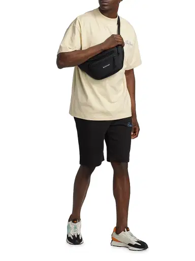 Blue Sky Inn Men's Logo Sweat Shorts - Black | Thumbnail 2 Blue Sky Inn Men's Logo Sweat Shorts - Black | Thumbnail 2
