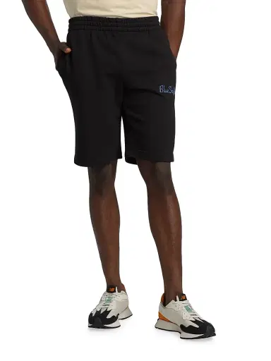Blue Sky Inn Men's Logo Sweat Shorts - Black | Thumbnail 3 Blue Sky Inn Men's Logo Sweat Shorts - Black | Thumbnail 3
