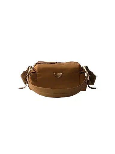 Prada Women's Explore Small Re-Nylon and Leather Shoulder Bag | Thumbnail 1 Prada Women's Explore Small Re-Nylon and Leather Shoulder Bag | Thumbnail 1