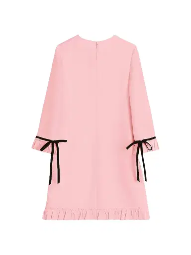 Valentino Garavani Women's Crepe Couture Short Dress | Thumbnail 1 Valentino Garavani Women's Crepe Couture Short Dress | Thumbnail 1