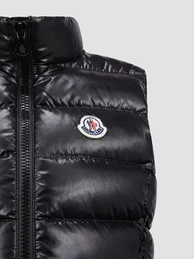 Moncler Little Girl's & Girl's Ghany Puffer Vest - Black - Size 14 | Thumbnail 3 Moncler Little Girl's & Girl's Ghany Puffer Vest - Black - Size 14 | Thumbnail 3