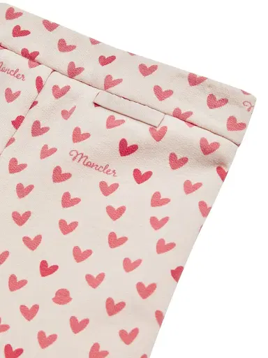 Moncler Baby Girl's & Little Girl's Set in Cotton - White Pink 12 Months | Thumbnail 4 Moncler Baby Girl's & Little Girl's Set in Cotton - White Pink 12 Months | Thumbnail 4