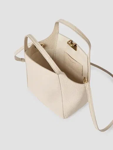 Brunello Cucinelli Women's Sartorial Bucket Bag in Soft Grained Leather - | Thumbnail 4 Brunello Cucinelli Women's Sartorial Bucket Bag in Soft Grained Leather - | Thumbnail 4