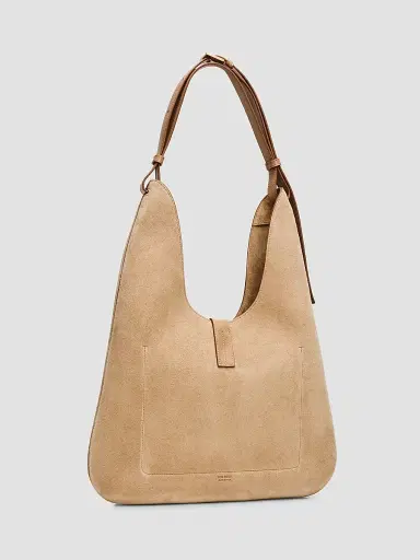 TOM FORD Women's Kara Suede Hobo Bag - Amphora | Thumbnail 3 TOM FORD Women's Kara Suede Hobo Bag - Amphora | Thumbnail 3