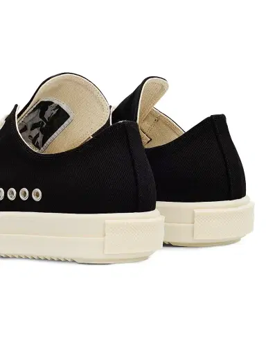 DRKSHDW by Rick Owens Men's Extreme Low-Top Sneakers - Black Milk | Thumbnail 3 DRKSHDW by Rick Owens Men's Extreme Low-Top Sneakers - Black Milk | Thumbnail 3