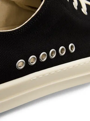 DRKSHDW by Rick Owens Men's Extreme Low-Top Sneakers - Black Milk | Thumbnail 5 DRKSHDW by Rick Owens Men's Extreme Low-Top Sneakers - Black Milk | Thumbnail 5