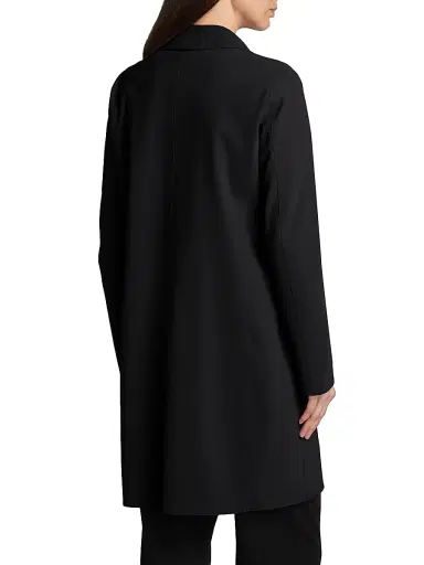 HERNO Women's Scuba Snap Front Jacket - Black - Size 2 | Thumbnail 5 HERNO Women's Scuba Snap Front Jacket - Black - Size 2 | Thumbnail 5