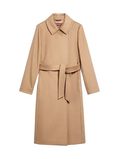 Max Mara Women's Wool Robe Coat - Camel - Size 10 | Thumbnail 1 Max Mara Women's Wool Robe Coat - Camel - Size 10 | Thumbnail 1