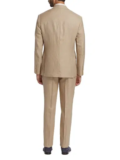 Brunello Cucinelli Men's Linen & Silk Two-Piece Suit | Thumbnail 5 Brunello Cucinelli Men's Linen & Silk Two-Piece Suit | Thumbnail 5
