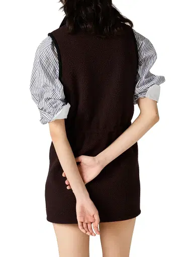 Miu Miu Women's Fleece Dress | Thumbnail 3 Miu Miu Women's Fleece Dress | Thumbnail 3