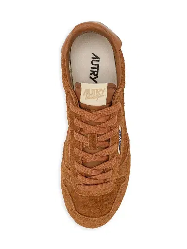 Autry Women's Windspin Retro Suede Low-Top Sneakers - Brown | Thumbnail 5 Autry Women's Windspin Retro Suede Low-Top Sneakers - Brown | Thumbnail 5