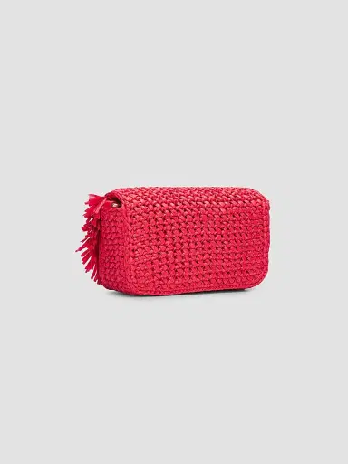 Dolce & Gabbana Women's Anticipo Carretto Raffia Shoulder Bag | Thumbnail 2 Dolce & Gabbana Women's Anticipo Carretto Raffia Shoulder Bag | Thumbnail 2