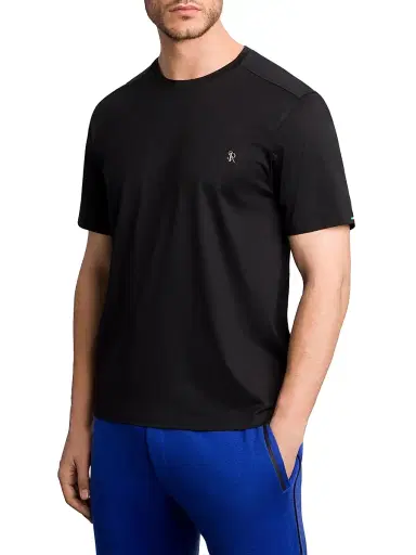 Stefano Ricci Men's Cotton T-Shirt - Black - Size Large | Thumbnail 2 Stefano Ricci Men's Cotton T-Shirt - Black - Size Large | Thumbnail 2