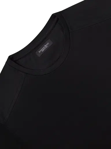 Stefano Ricci Men's Cotton T-Shirt - Black - Size Large | Thumbnail 6 Stefano Ricci Men's Cotton T-Shirt - Black - Size Large | Thumbnail 6