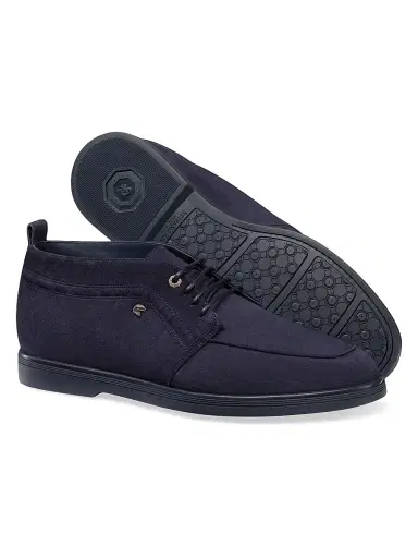 Stefano Ricci Men's Suede Chukka Boots - Blue | Thumbnail 3 Stefano Ricci Men's Suede Chukka Boots - Blue | Thumbnail 3