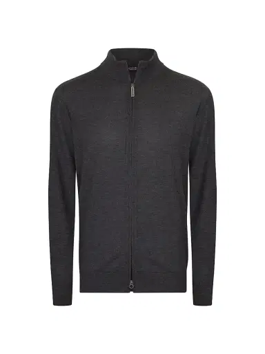 Stefano Ricci Men's Cashmere And Silk Knit Blouson Sweater | Thumbnail 1 Stefano Ricci Men's Cashmere And Silk Knit Blouson Sweater | Thumbnail 1