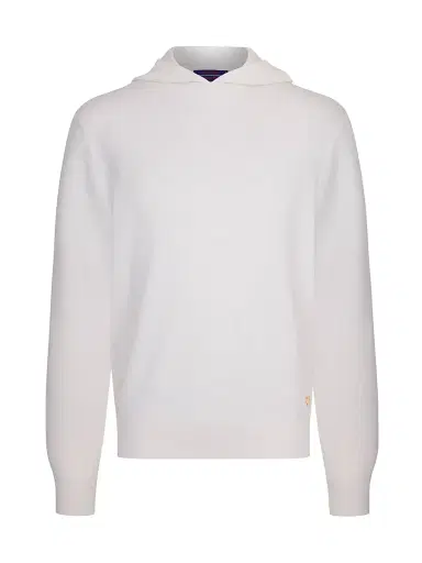 Stefano Ricci Men's Luxurious and Sophisticated Crewneck Sweater - White | Thumbnail 1 Stefano Ricci Men's Luxurious and Sophisticated Crewneck Sweater - White | Thumbnail 1