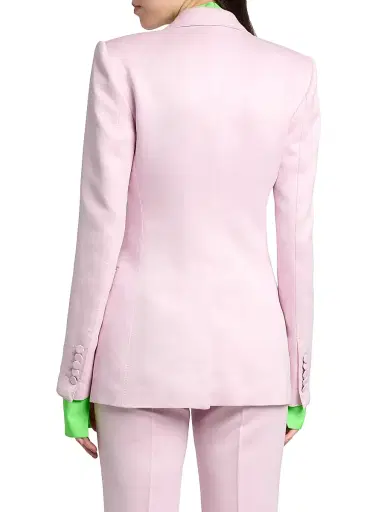 Tom Ford Women's Cotton-Silk Single-Breasted Blazer - Orchid Pink - Size 6 | Thumbnail 5 Tom Ford Women's Cotton-Silk Single-Breasted Blazer - Orchid Pink - Size 6 | Thumbnail 5