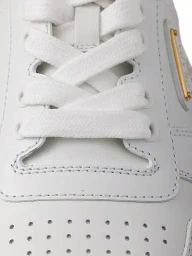 Prada Women's Downtown Leather Sneakers - White - Size 7.5 | Thumbnail 4 Prada Women's Downtown Leather Sneakers - White - Size 7.5 | Thumbnail 4