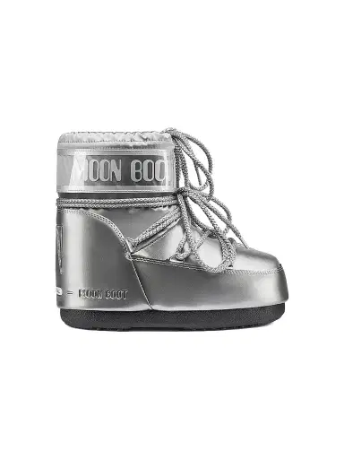Moon Boot Men's Icon Low Glance Snowboots - Silver | Thumbnail 1 Moon Boot Men's Icon Low Glance Snowboots - Silver | Thumbnail 1
