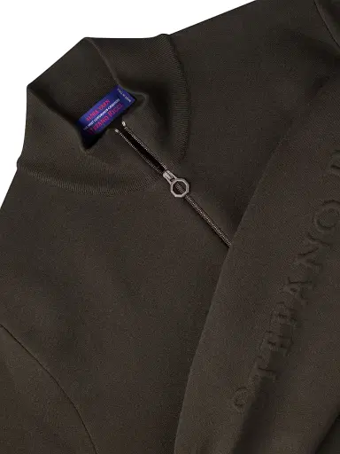 Stefano Ricci Men's Luxurious Full Zip Sweater - Dark Green | Thumbnail 2 Stefano Ricci Men's Luxurious Full Zip Sweater - Dark Green | Thumbnail 2