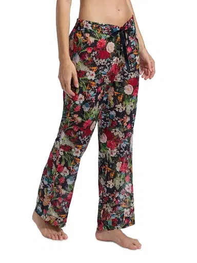 Papinelle Women's Holly Cotton Voile Pajamas - Navy | Thumbnail 4 Papinelle Women's Holly Cotton Voile Pajamas - Navy | Thumbnail 4