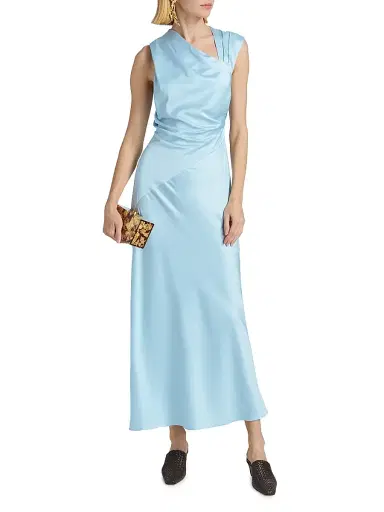 Significant Other Women's Becca Asymmetric Sleeveless Maxi Dress - Sky | Thumbnail 3 Significant Other Women's Becca Asymmetric Sleeveless Maxi Dress - Sky | Thumbnail 3