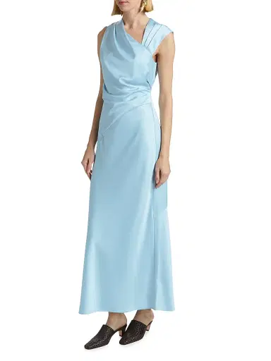 Significant Other Women's Becca Asymmetric Sleeveless Maxi Dress - Sky | Thumbnail 4 Significant Other Women's Becca Asymmetric Sleeveless Maxi Dress - Sky | Thumbnail 4