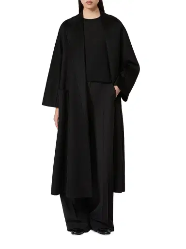 Max Mara Women's Ludmilla Icon Coat - Black - Size 2 | Thumbnail 2 Max Mara Women's Ludmilla Icon Coat - Black - Size 2 | Thumbnail 2